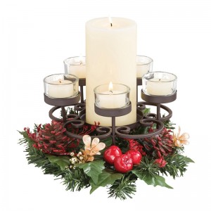 The Holiday Aisle Traditions Centerpiece Candelabra HLDY7965